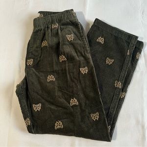 Urban Outfitters Butterfly Corduroy Pants